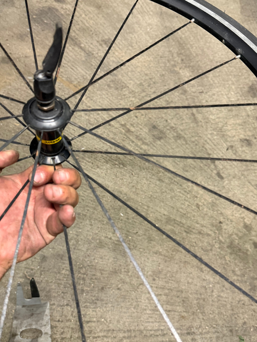 Mavic Front Clincher Road Wheel QR
