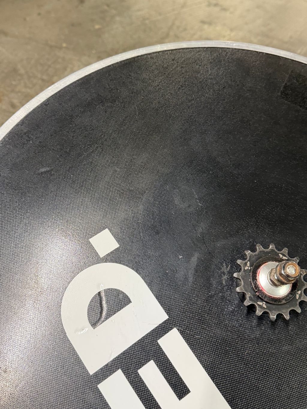 Vintage HED Carbon Disc Track Wheel 700c Clincher Surly Fixxer