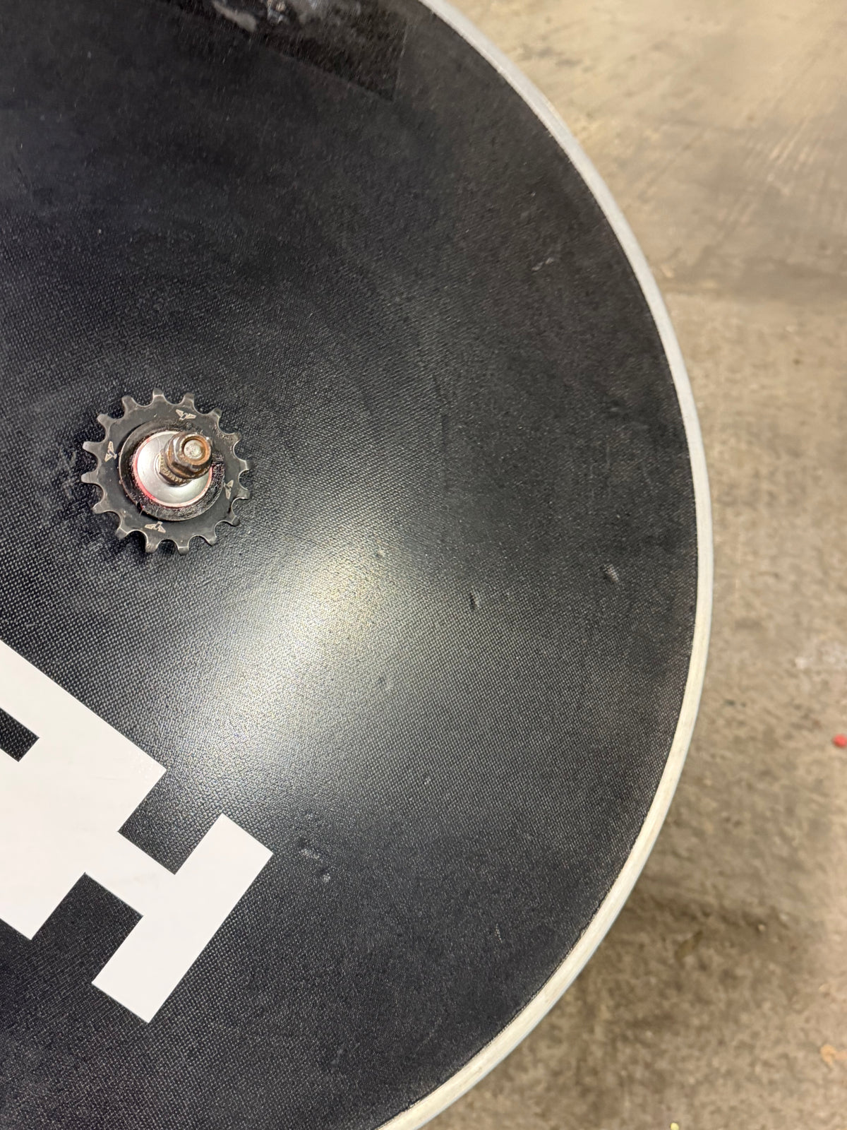 Vintage HED Carbon Disc Track Wheel 700c Clincher Surly Fixxer