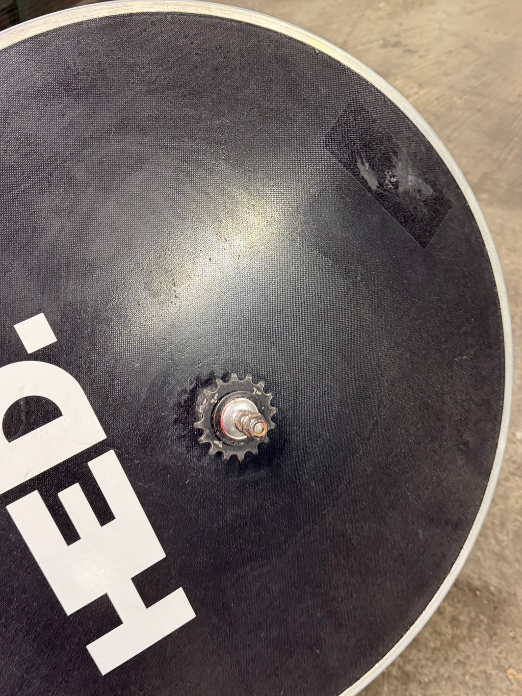 Vintage HED Carbon Disc Track Wheel 700c Clincher Surly Fixxer