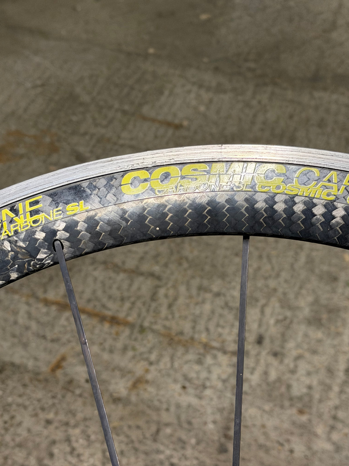 Mavic Cosmic Carbon Aluminium Rim Front Wheel 700c Clincher