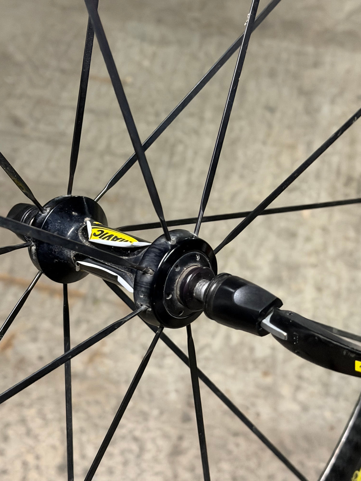 Mavic Cosmic Carbon Aluminium Rim Front Wheel 700c Clincher