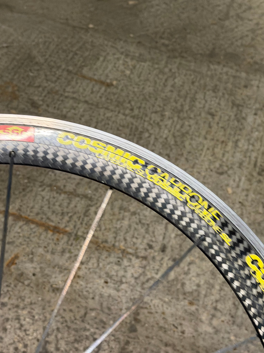 Mavic Cosmic Carbon Aluminium Rim Front Wheel 700c Clincher