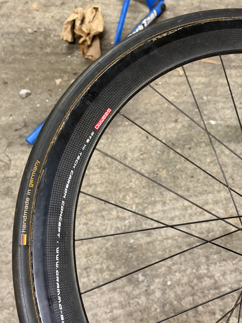 Carbon Track Tubular Wheelset Pista 700c