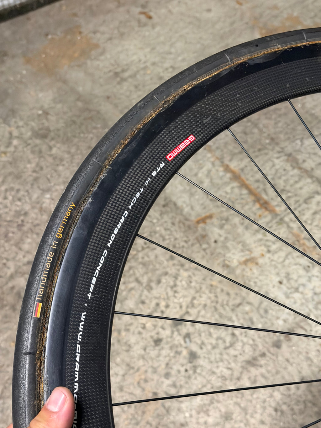 Carbon Track Tubular Wheelset Pista 700c