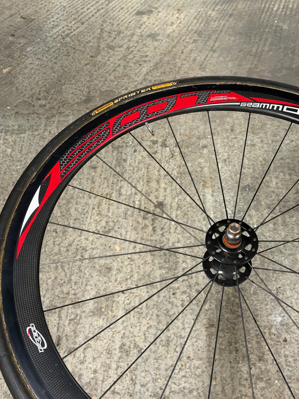 Carbon Track Tubular Wheelset Pista 700c