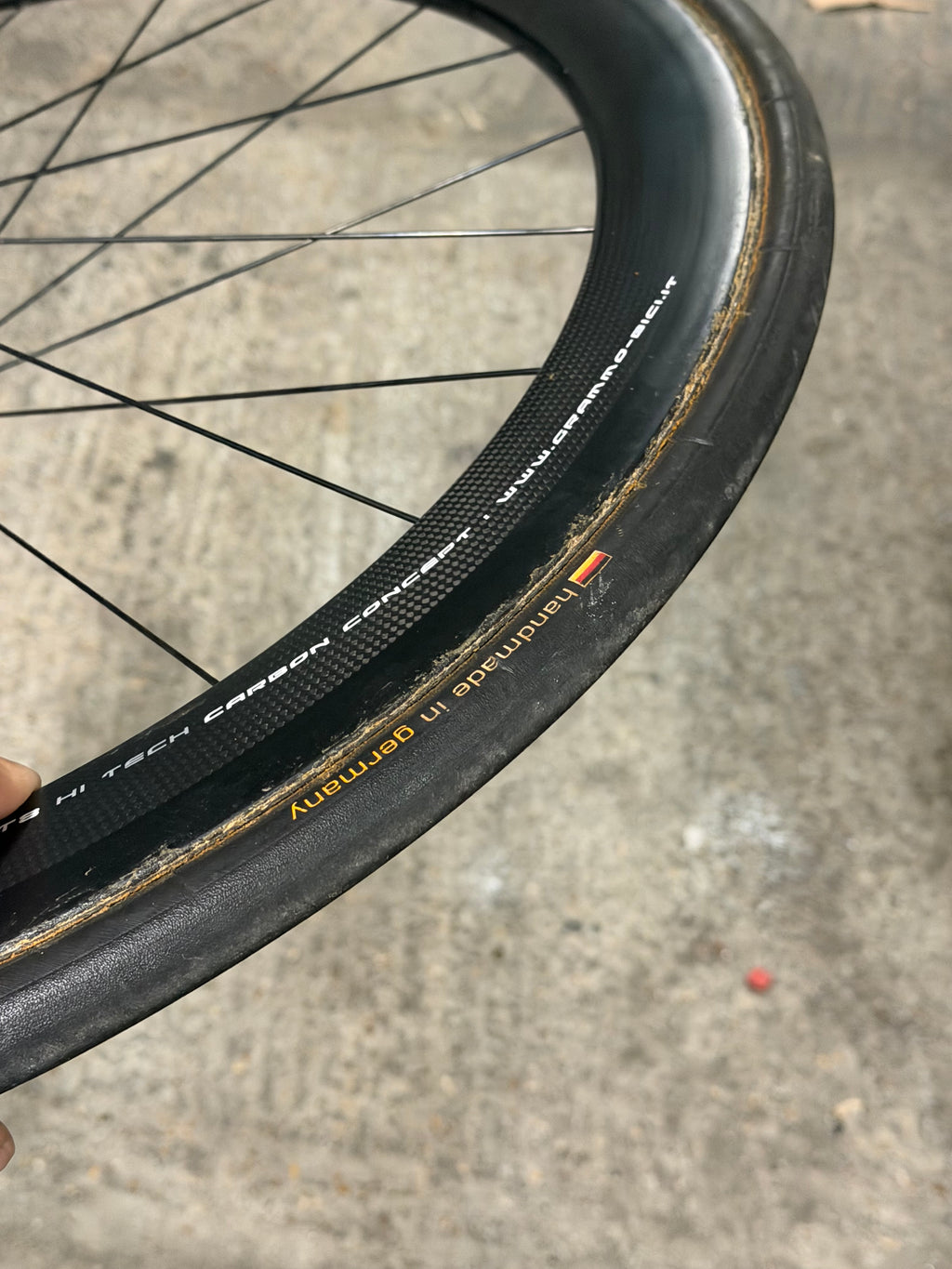 Carbon Track Tubular Wheelset Pista 700c