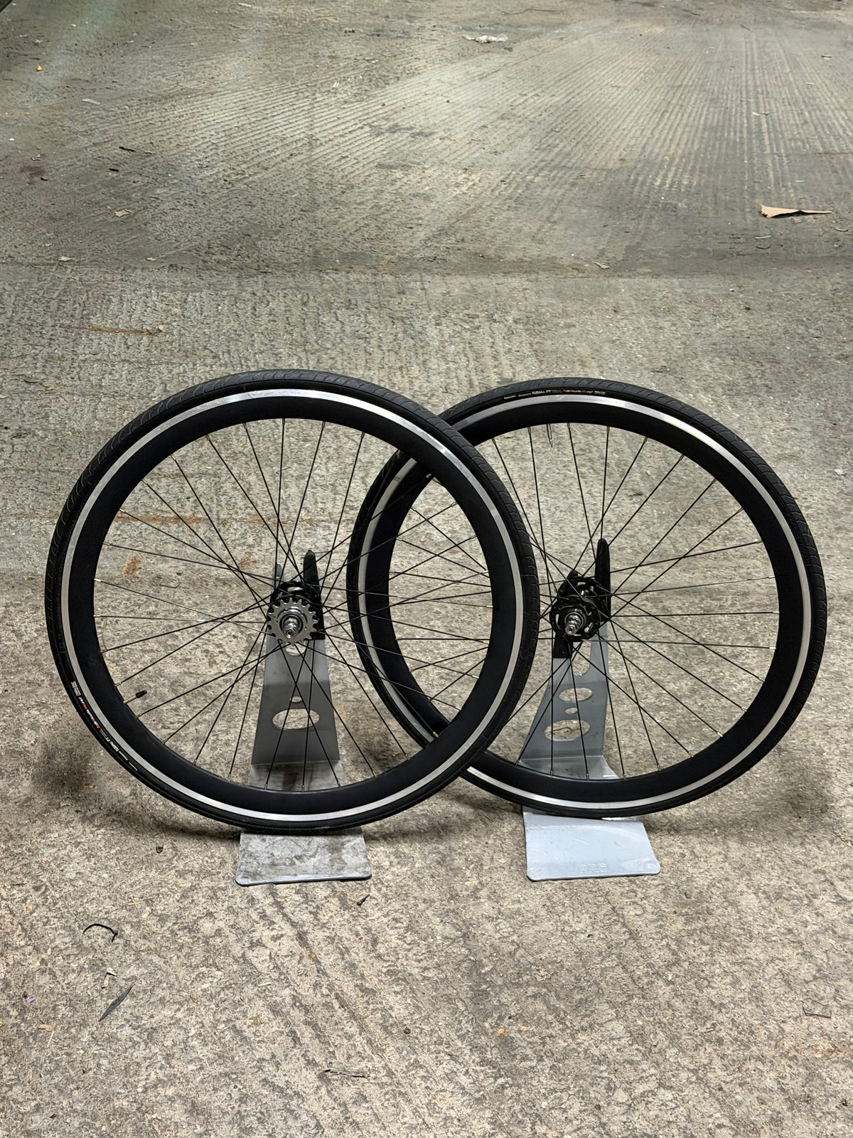 Single Speed Fixed Gear Aluminium Wheelset 700c Clincher