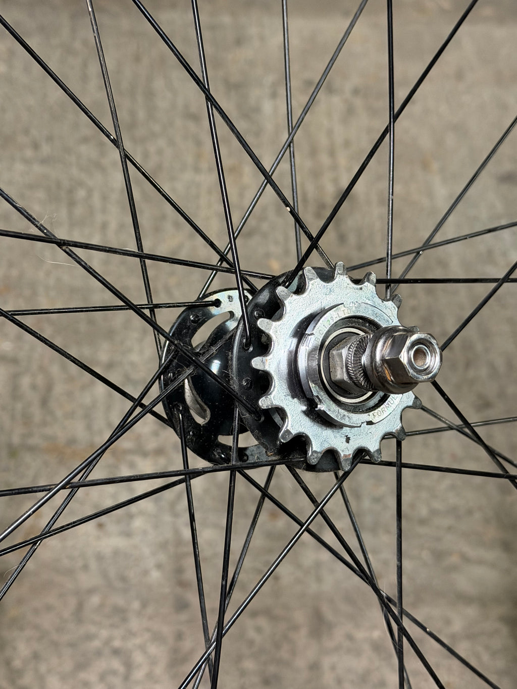 Single Speed Fixed Gear Aluminium Wheelset 700c Clincher