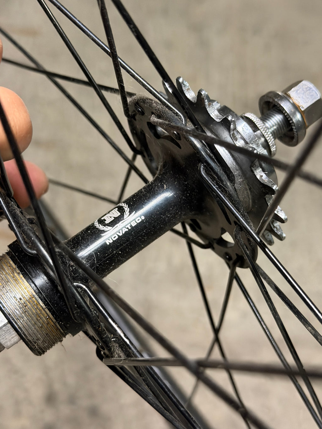 Single Speed Fixed Gear Aluminium Wheelset 700c Clincher