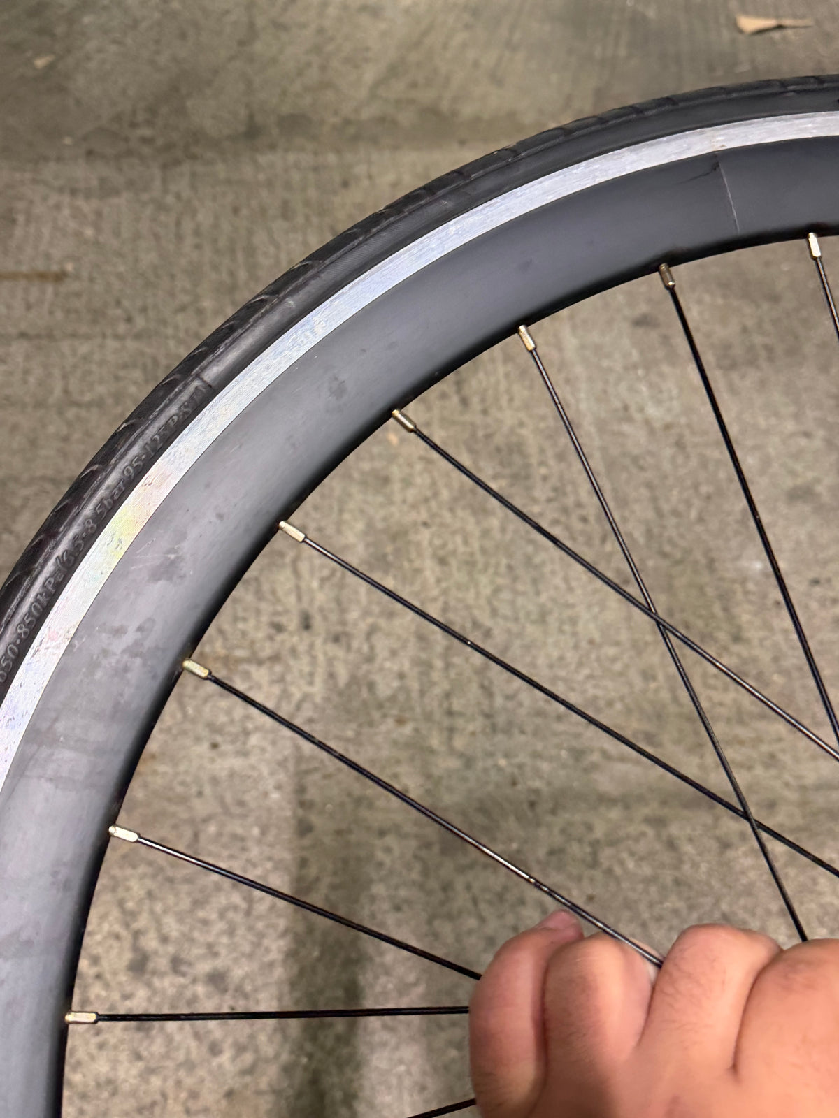 Single Speed Fixed Gear Aluminium Wheelset 700c Clincher