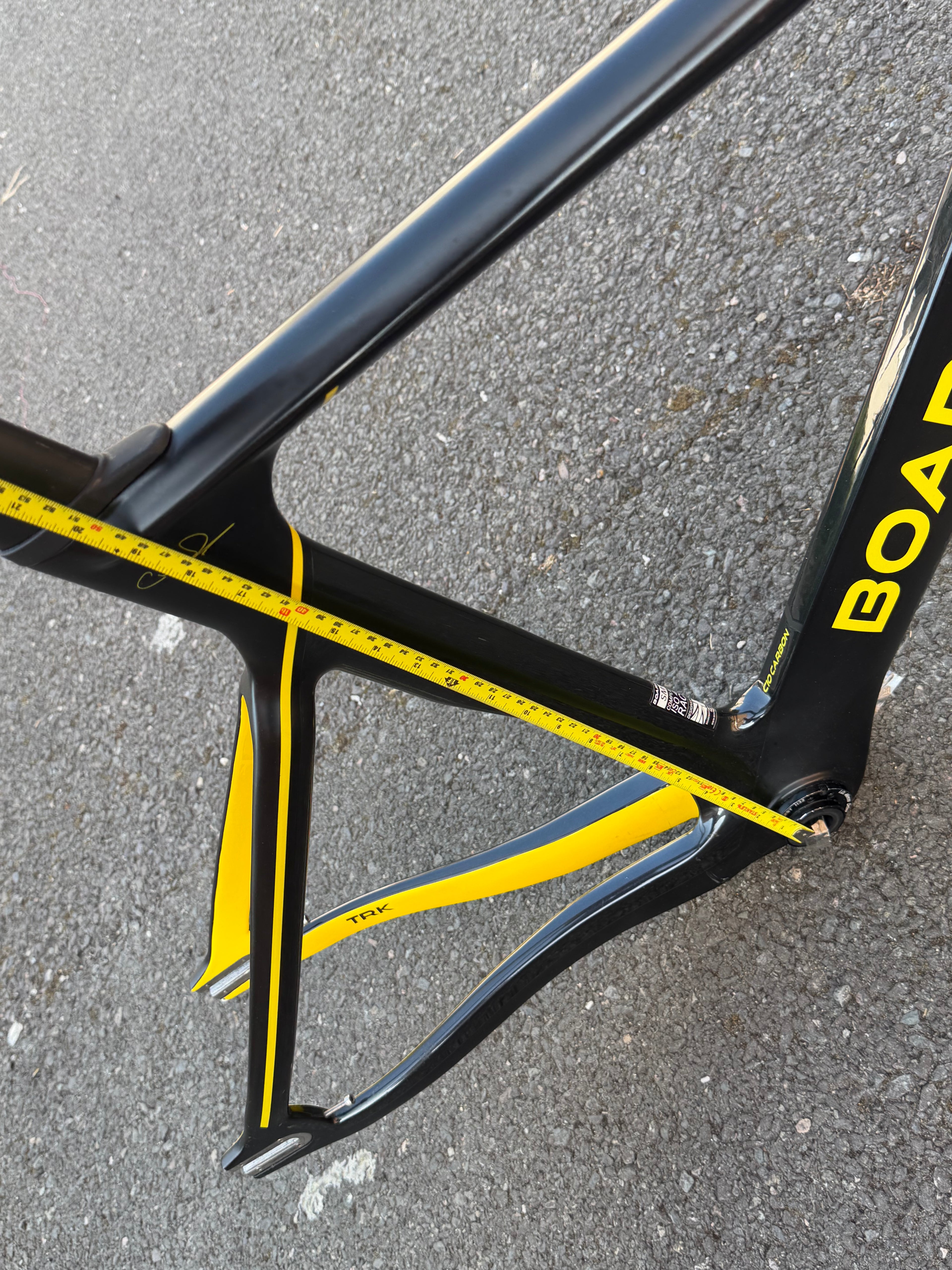 Boardman TRK 9.2 Carbon Track Frameset Size Small