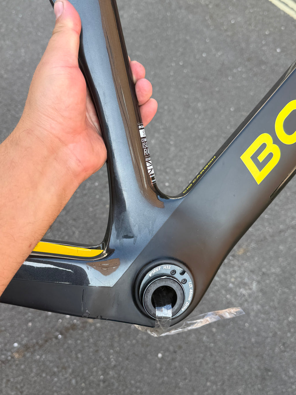 Boardman TRK 9.2 Carbon Track Frameset Size Small