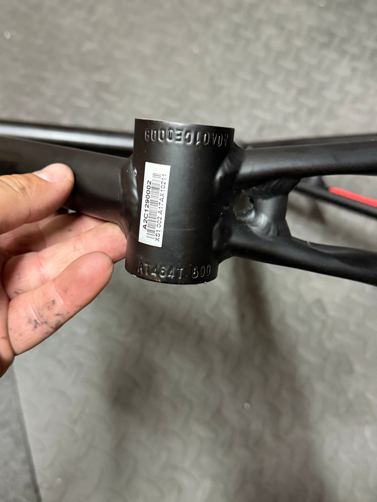 Look 465 Track Aluminium Frameset XS