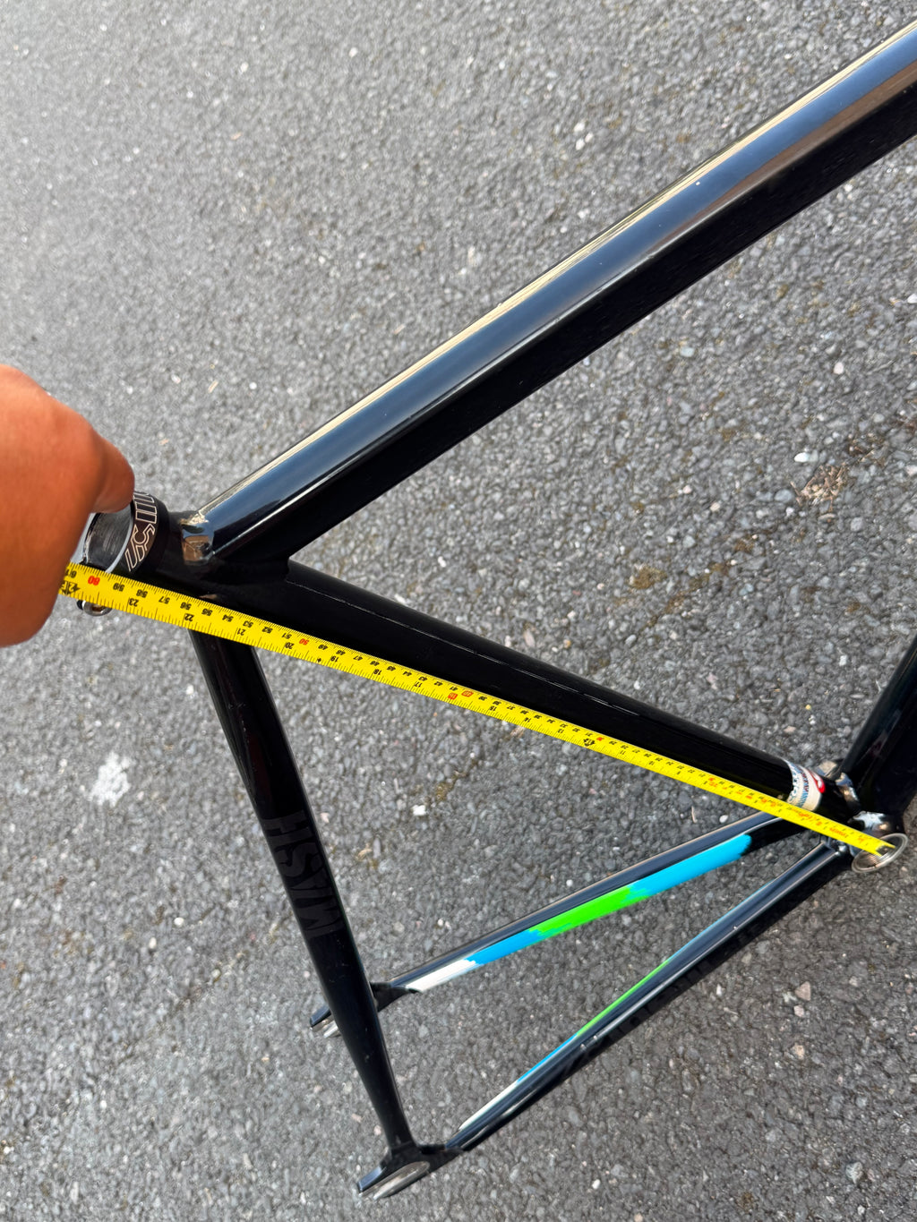 Cinelli Mash Histrogram Track Frameset Size 59