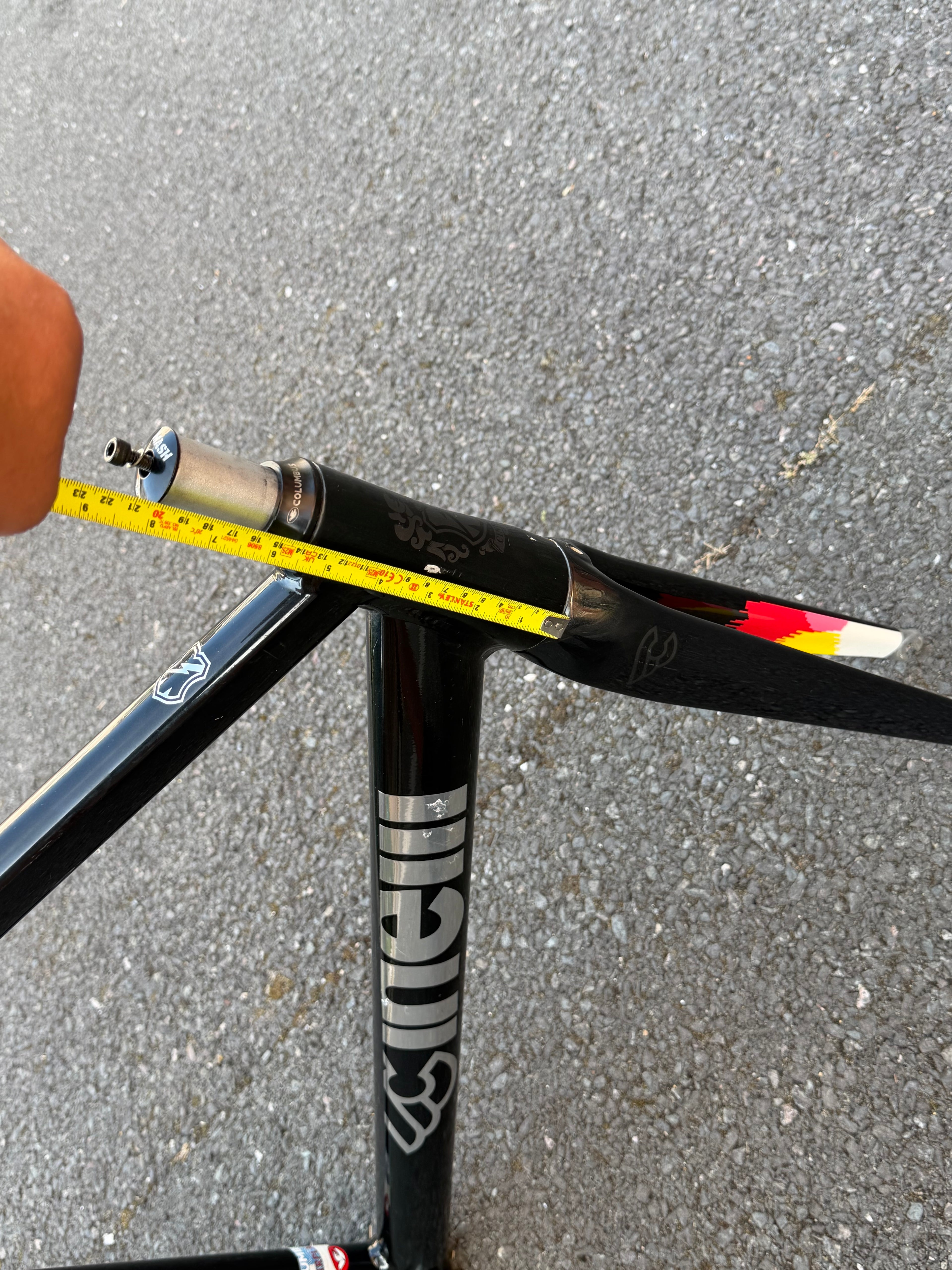 Cinelli Mash Histrogram Track Frameset Size 59
