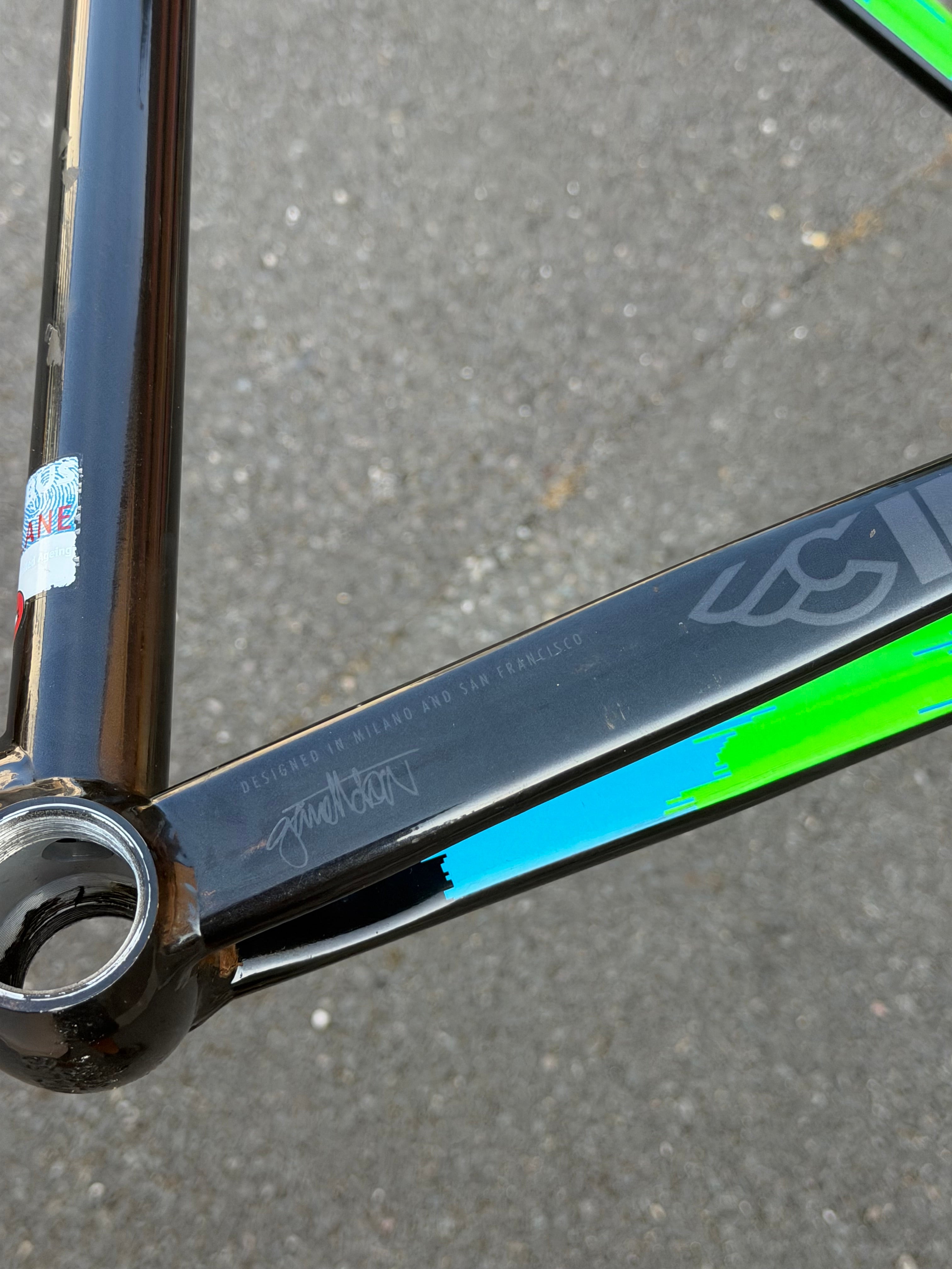 Cinelli Mash Histrogram Track Frameset Size 59