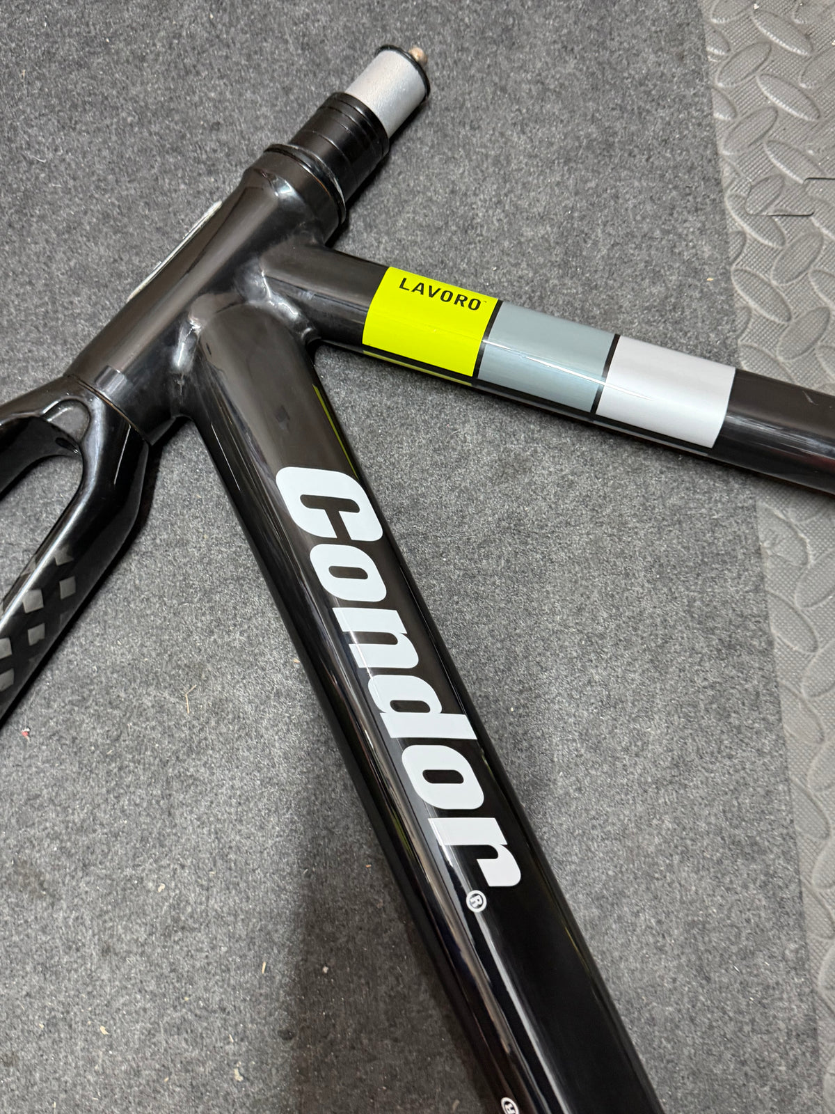 Condor Lavoro Track Frameset Size 52 Columbus Tubing