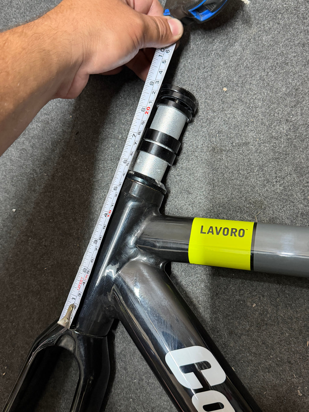 Condor Lavoro Track Frameset Size 52 Columbus Tubing