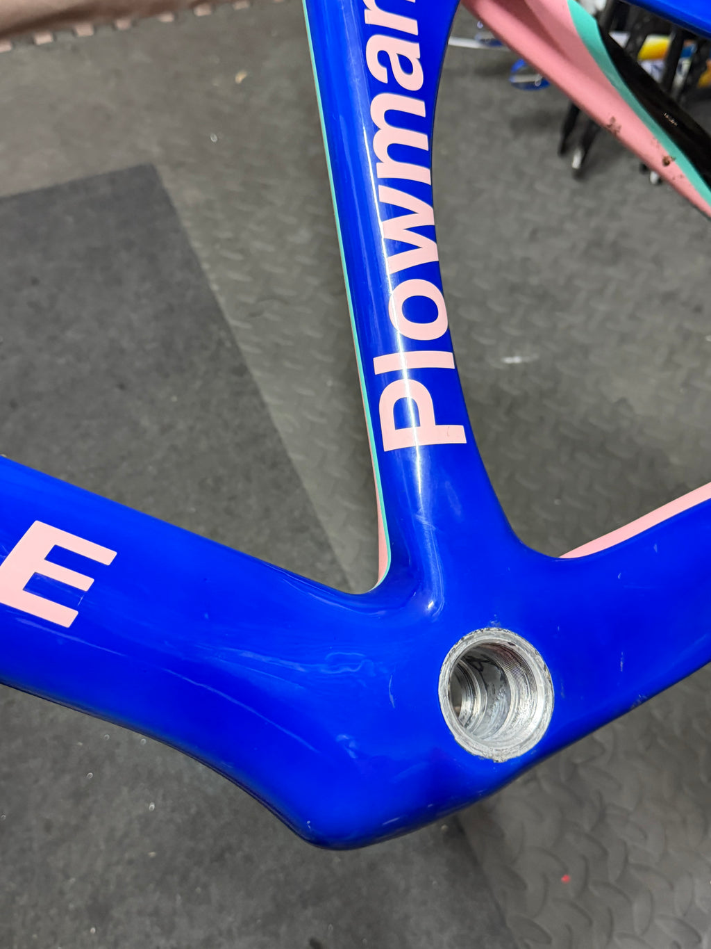 Pinnacle Carbon Track Frameset Evans Custom Size 57