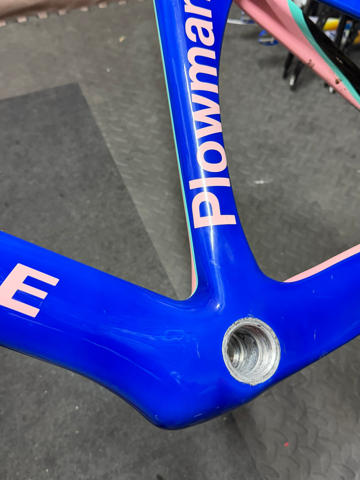 Pinnacle Carbon Track Frameset Evans Custom Size 57