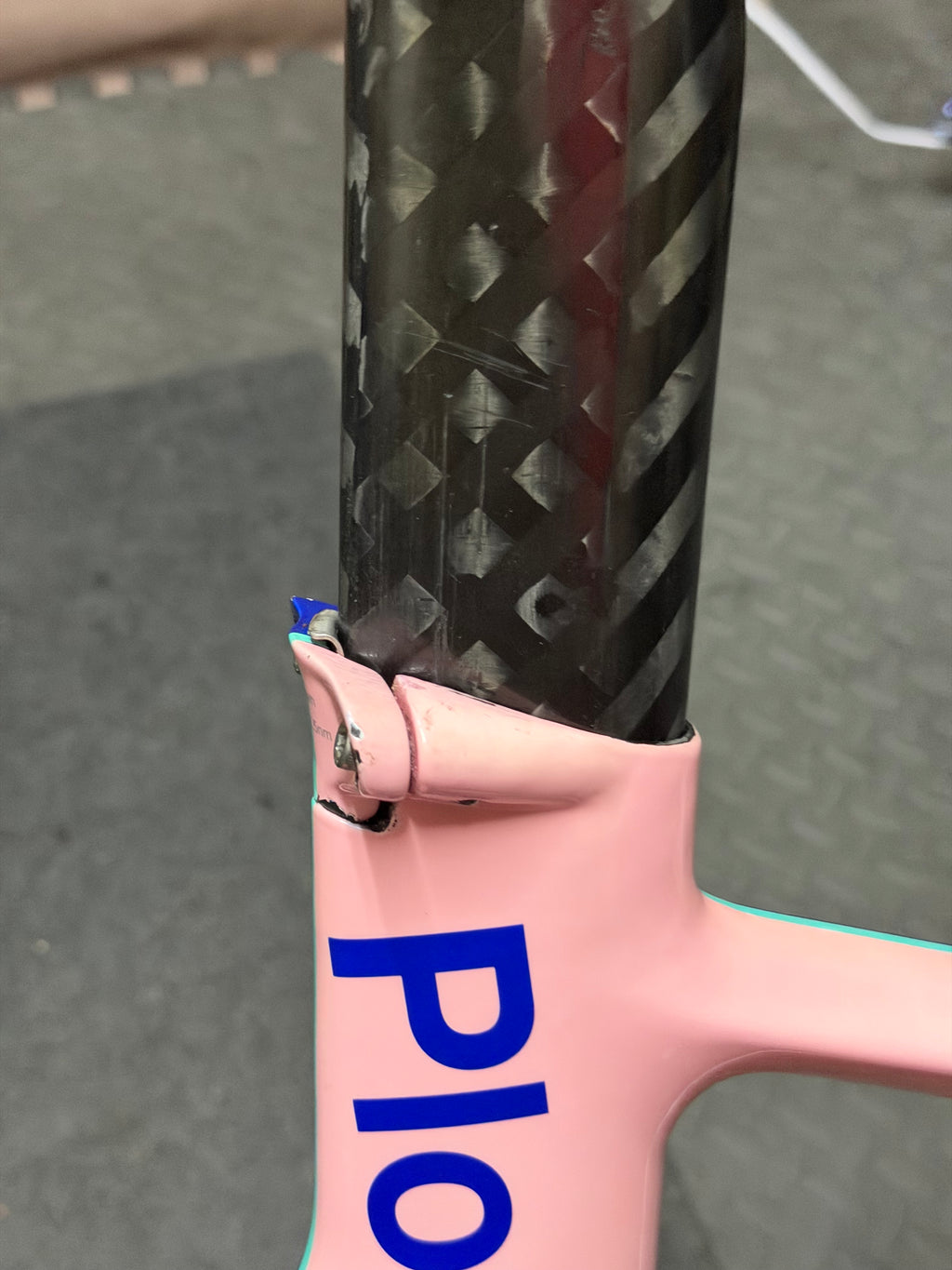 Pinnacle Carbon Track Frameset Evans Custom Size 57