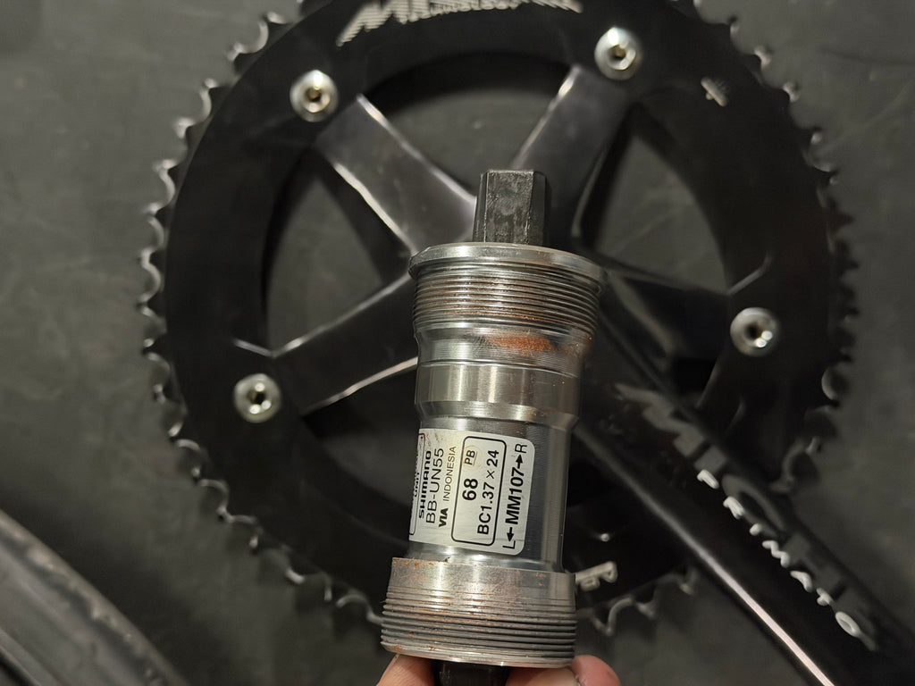 Miche Primato Track Crankset 165mm 48T 144 BCD BSA BB