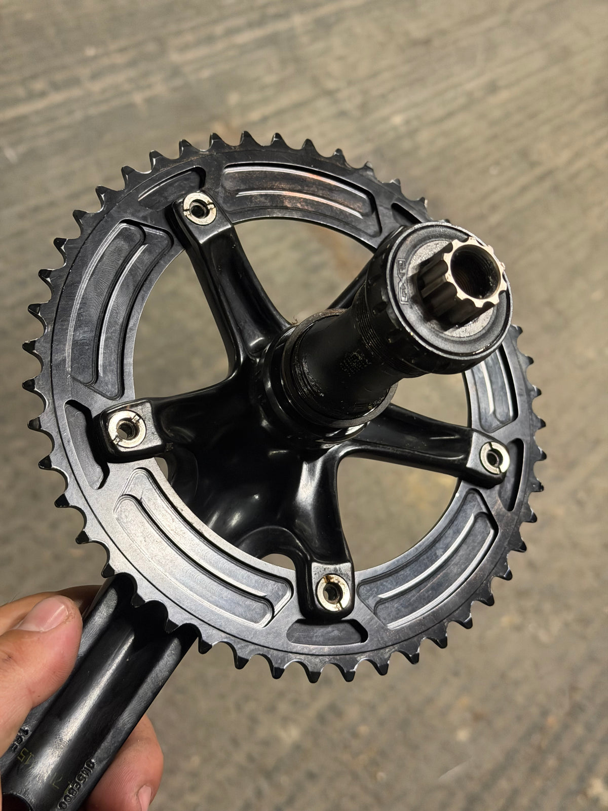 SRAM Omnium Track Crankset 165mm 48T 144 BCD