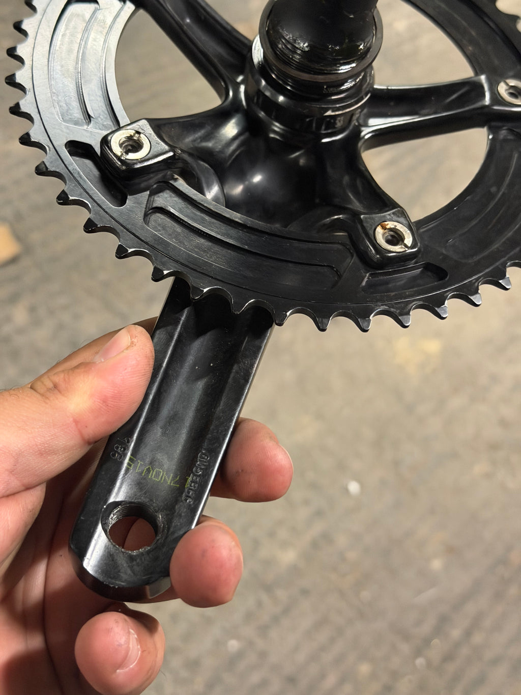 SRAM Omnium Track Crankset 165mm 48T 144 BCD