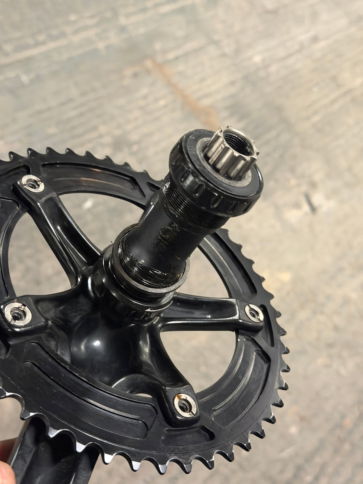 SRAM Omnium Track Crankset 165mm 48T 144 BCD