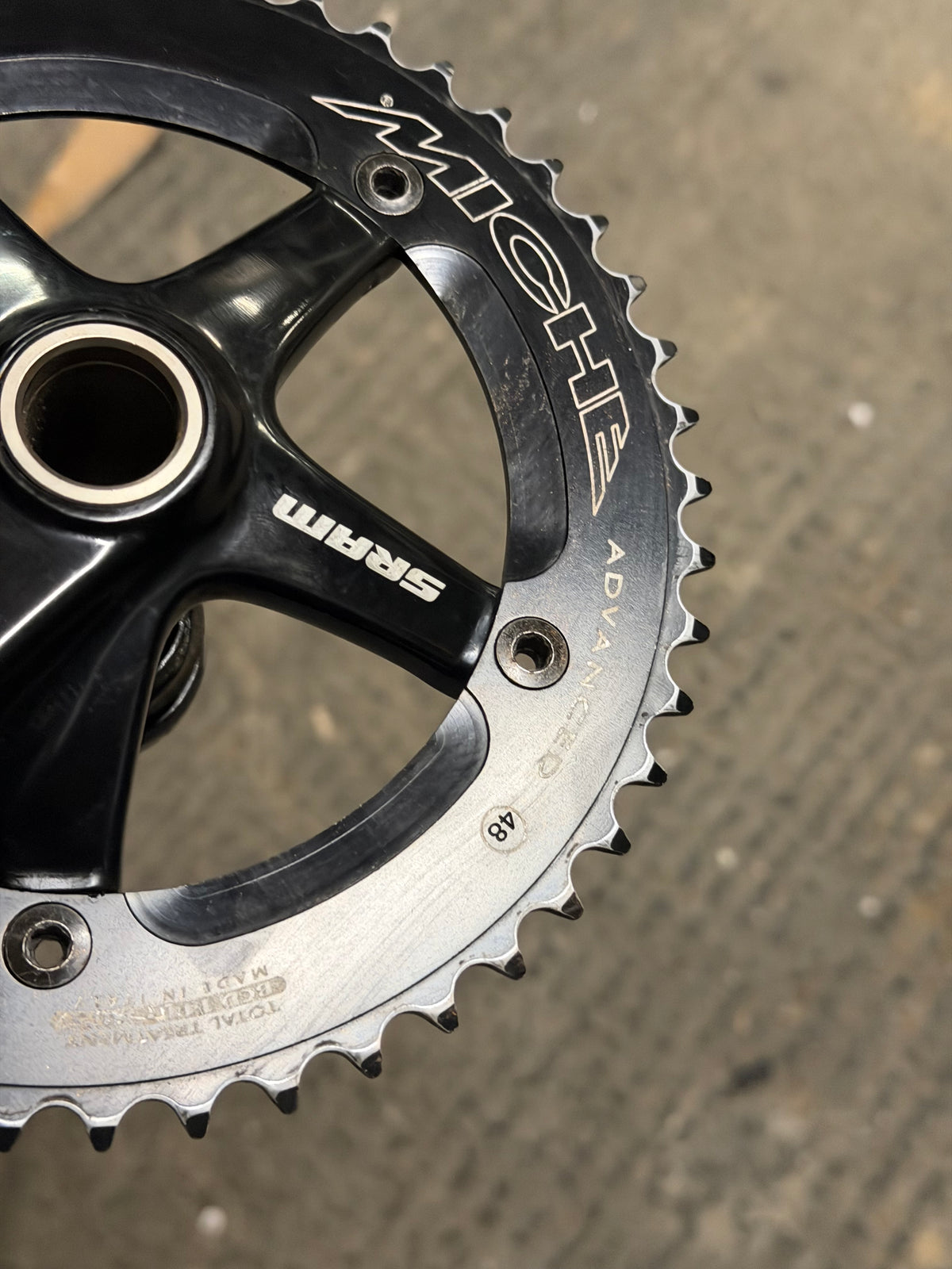 SRAM Omnium Track Crankset 165mm 48T 144 BCD