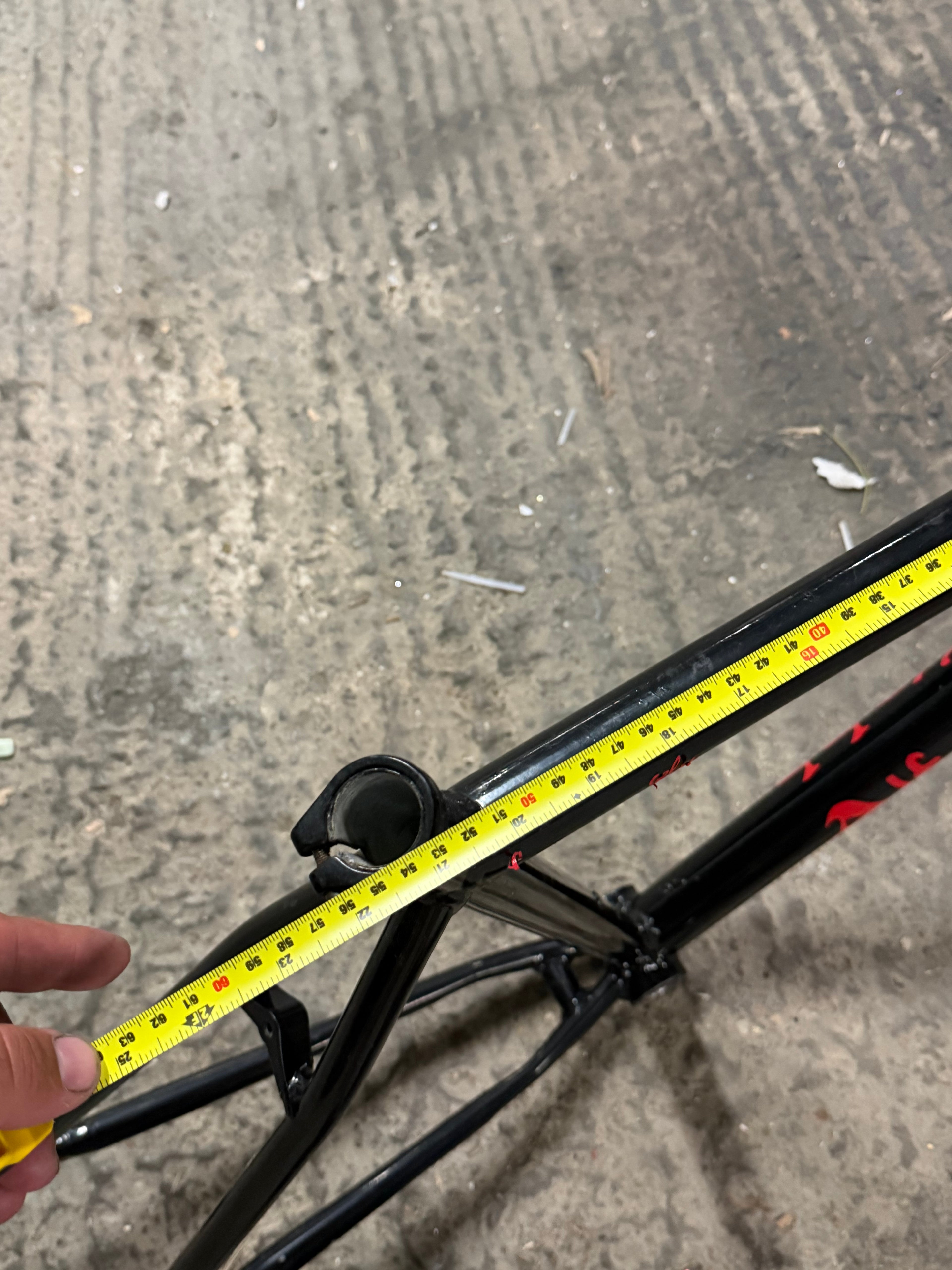 Alf Webb Steel Track Frameset size 54