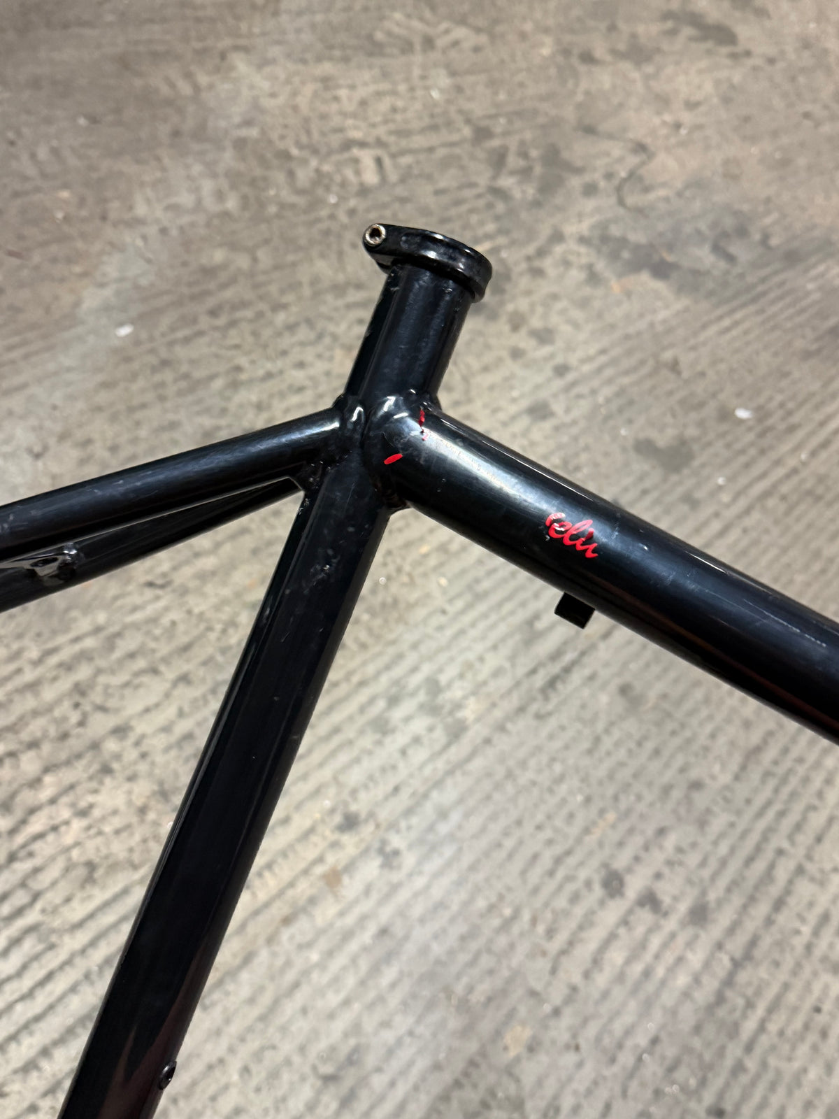 Alf Webb Steel Track Frameset size 54