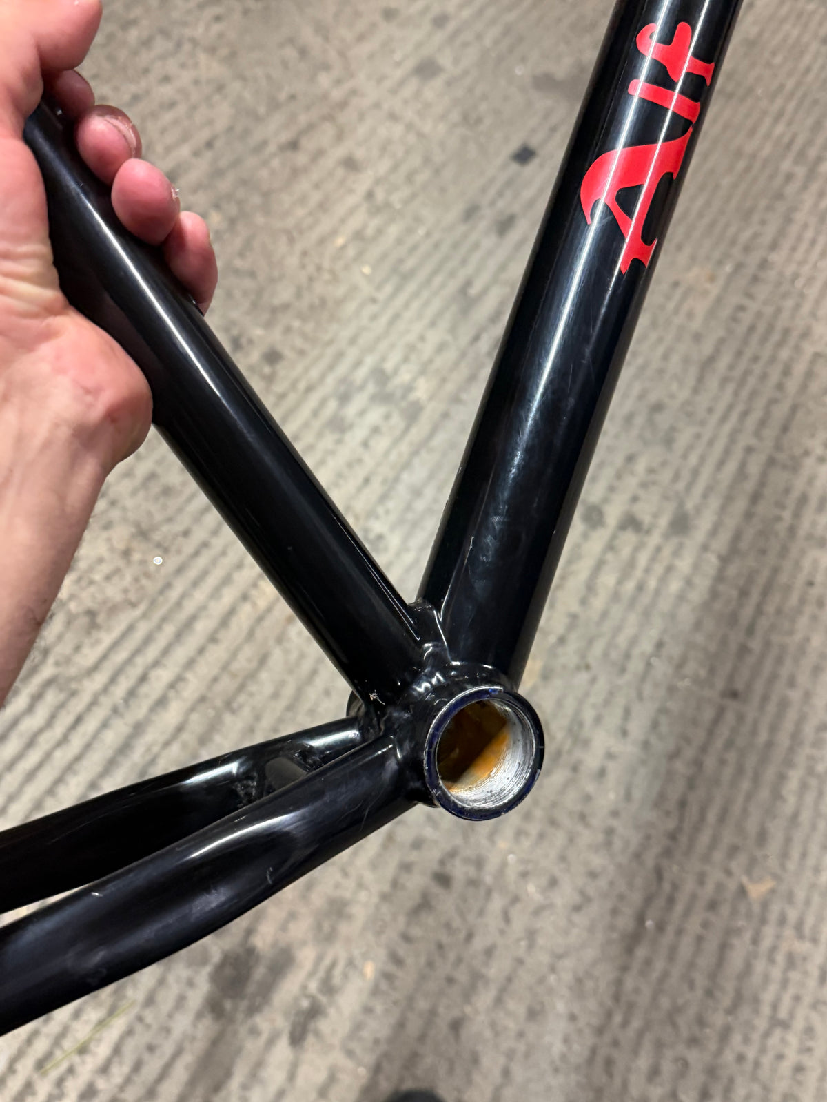 Alf Webb Steel Track Frameset size 54