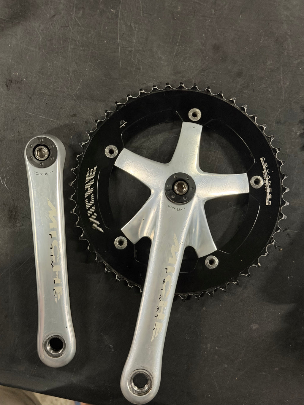 Miche Track Crankset 170mm 49T 144 BCD