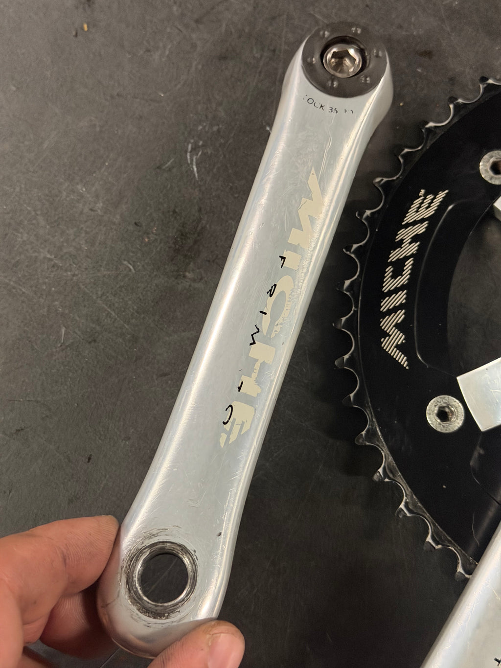 Miche Track Crankset 170mm 49T 144 BCD