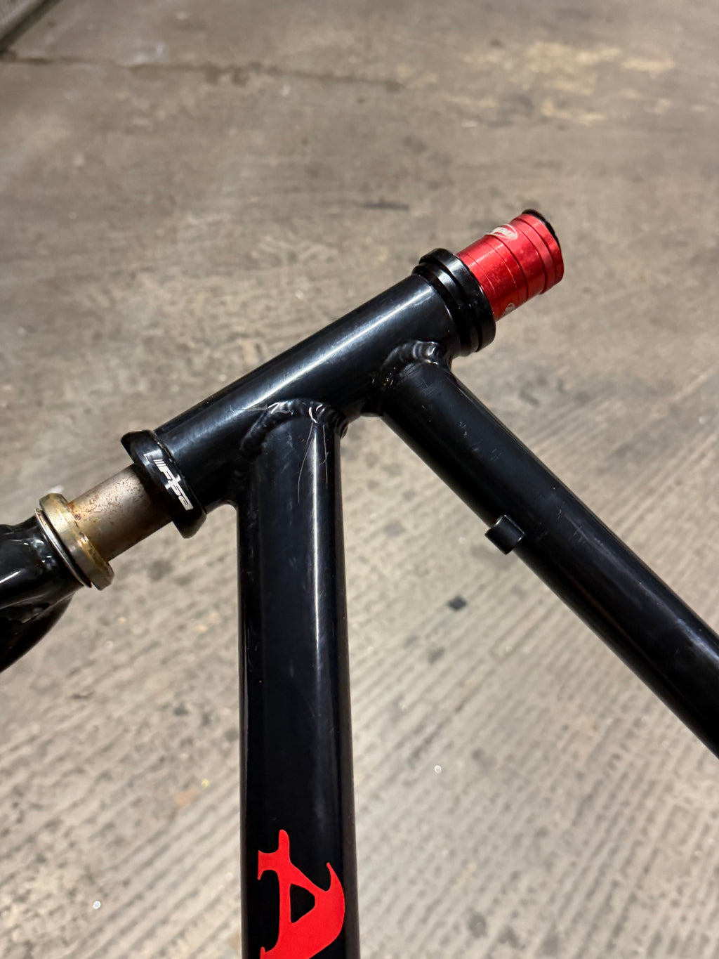 Alf Webb Steel Track Frameset size 54