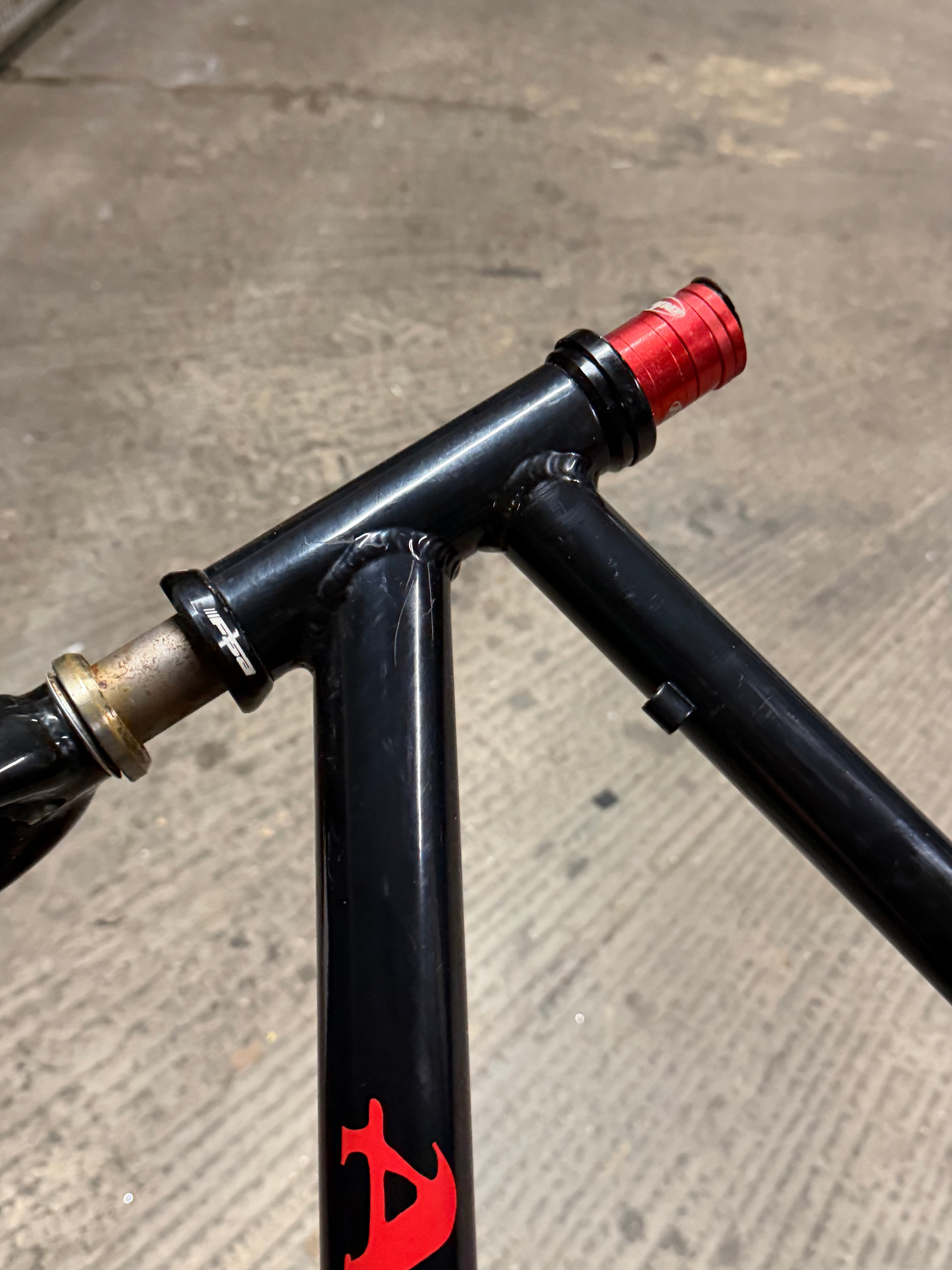 Alf Webb Steel Track Frameset size 54