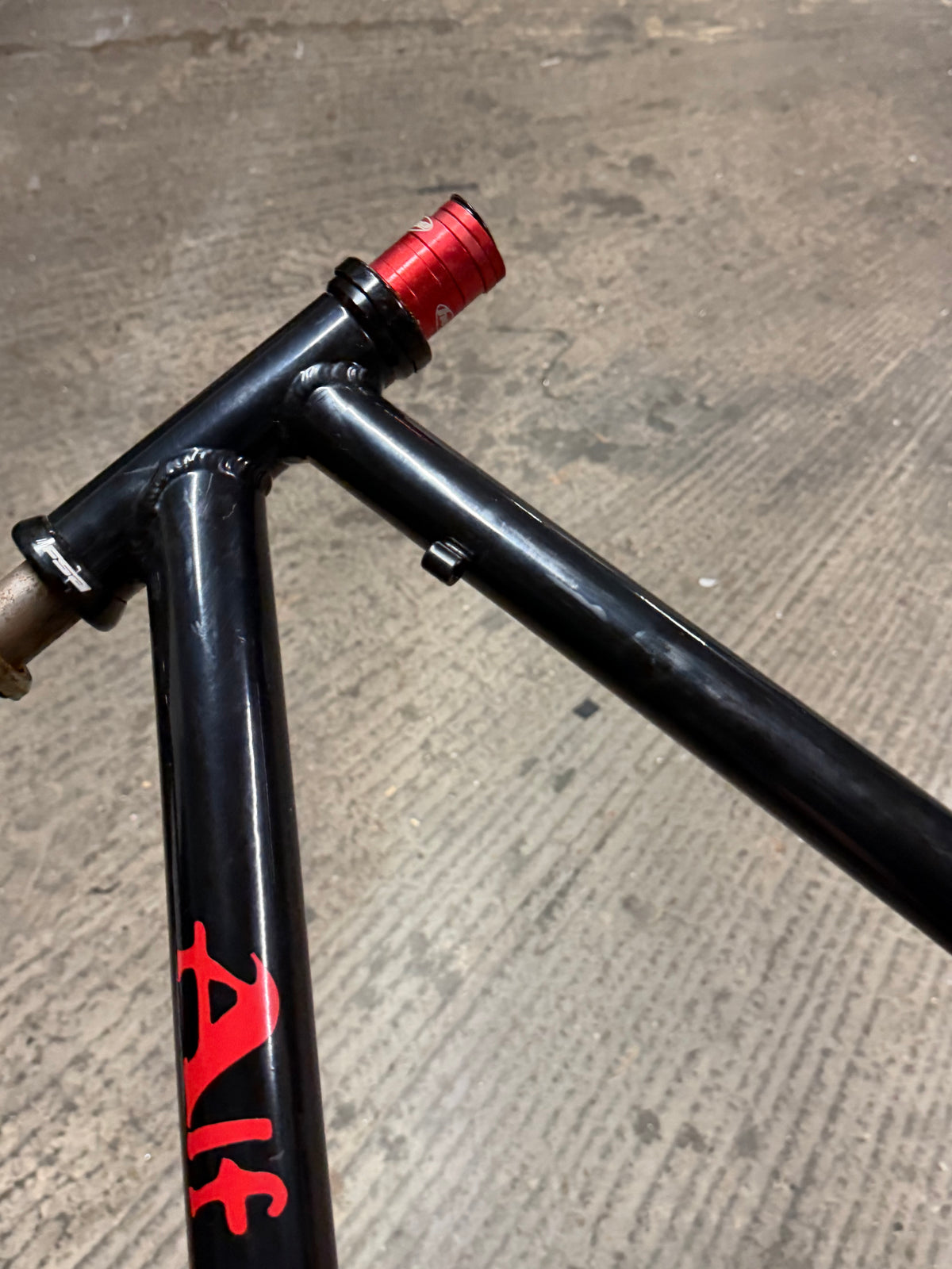 Alf Webb Steel Track Frameset size 54