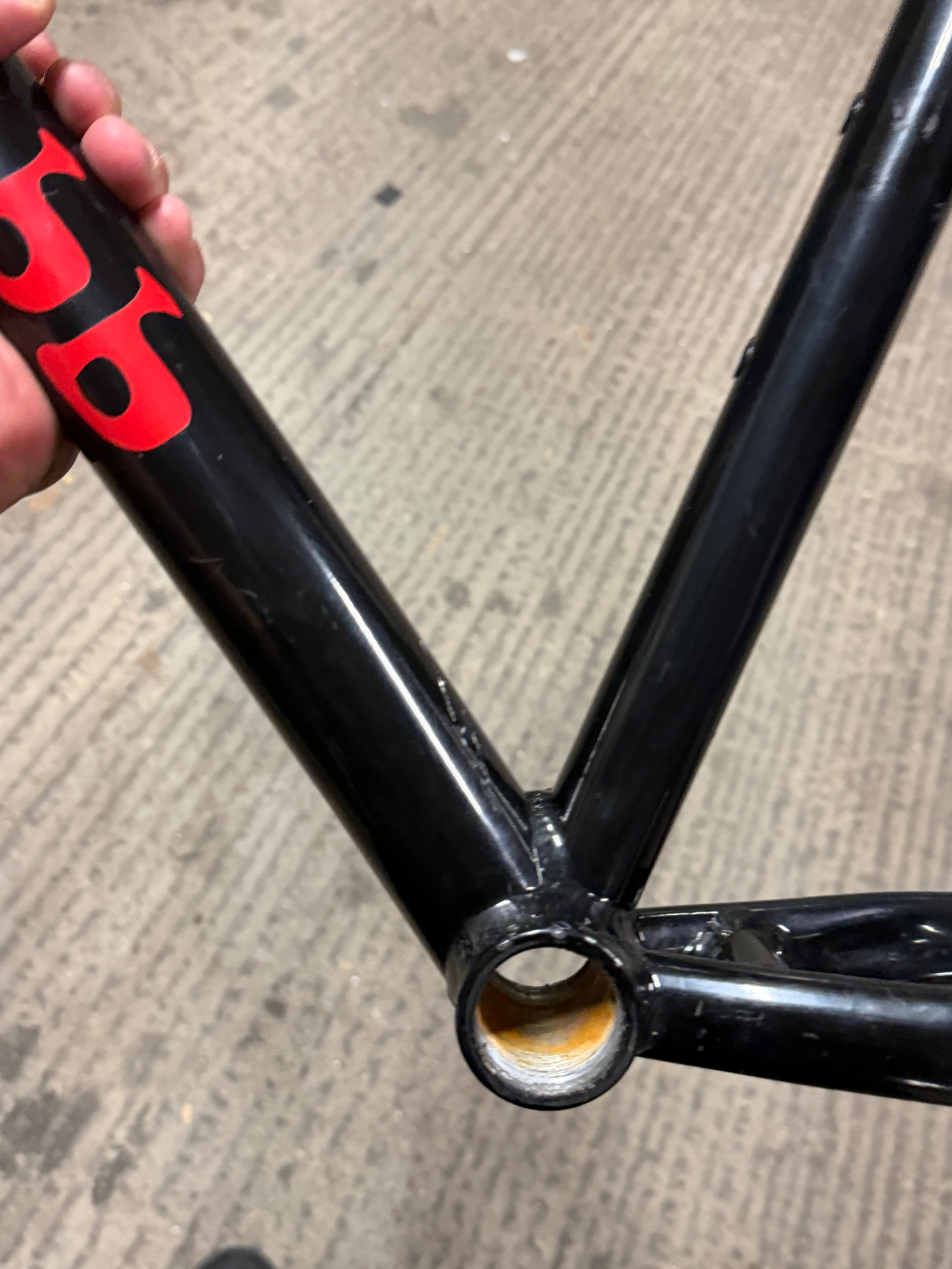 Alf Webb Steel Track Frameset size 54
