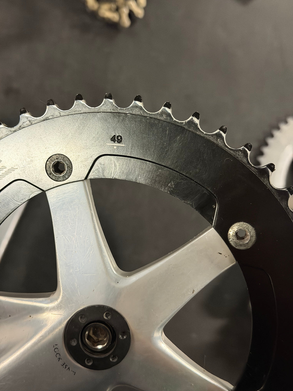 Miche Track Crankset 170mm 49T 144 BCD
