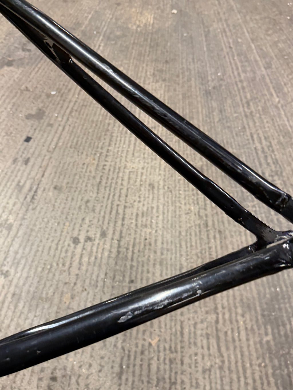 Alf Webb Steel Track Frameset size 54