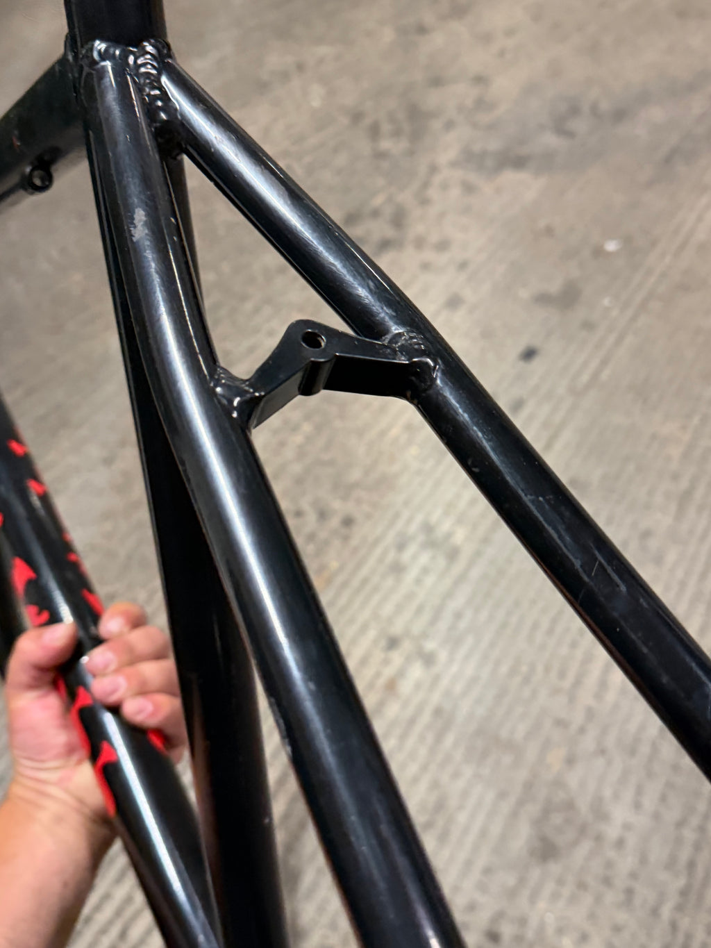 Alf Webb Steel Track Frameset size 54