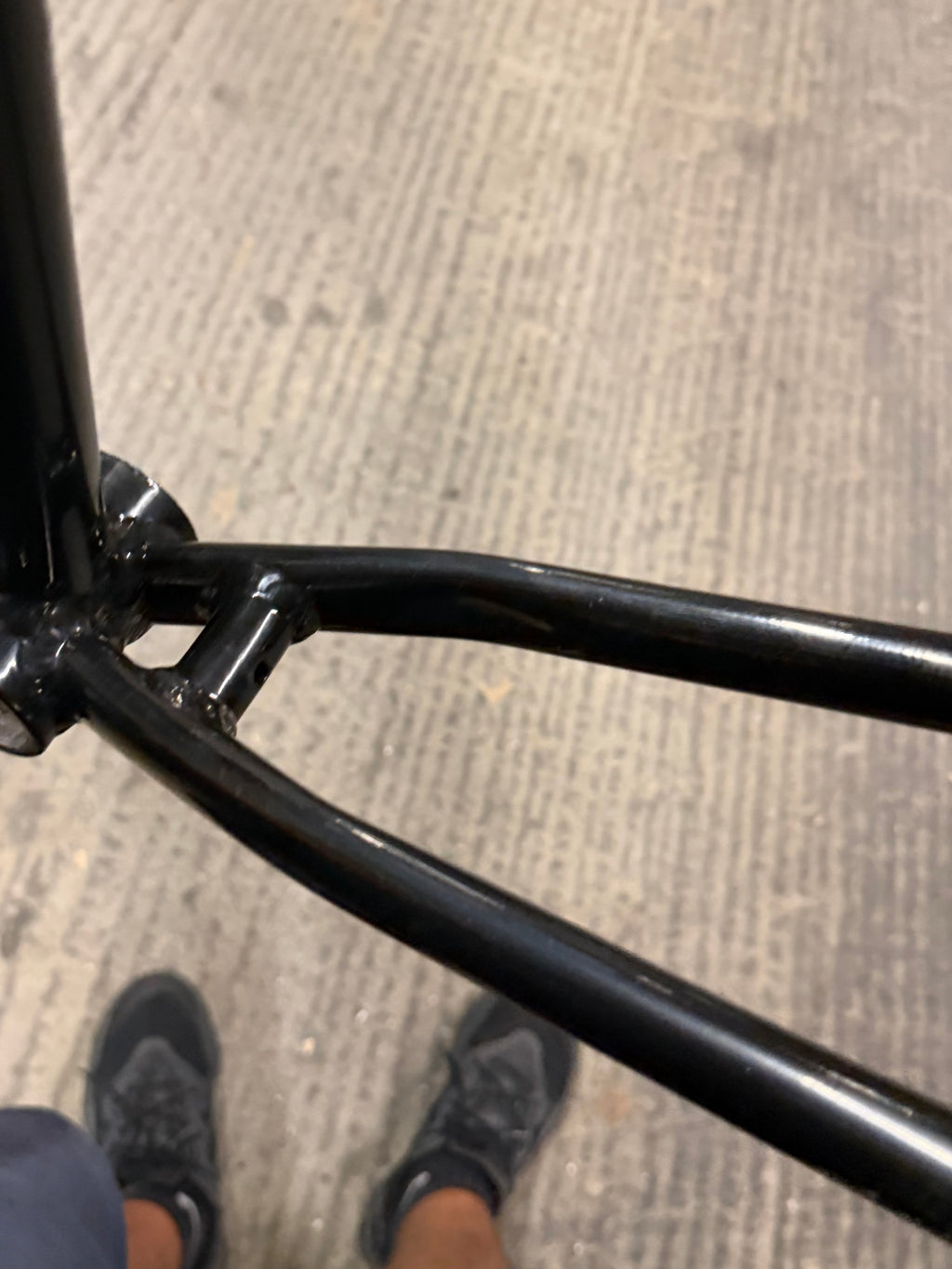 Alf Webb Steel Track Frameset size 54