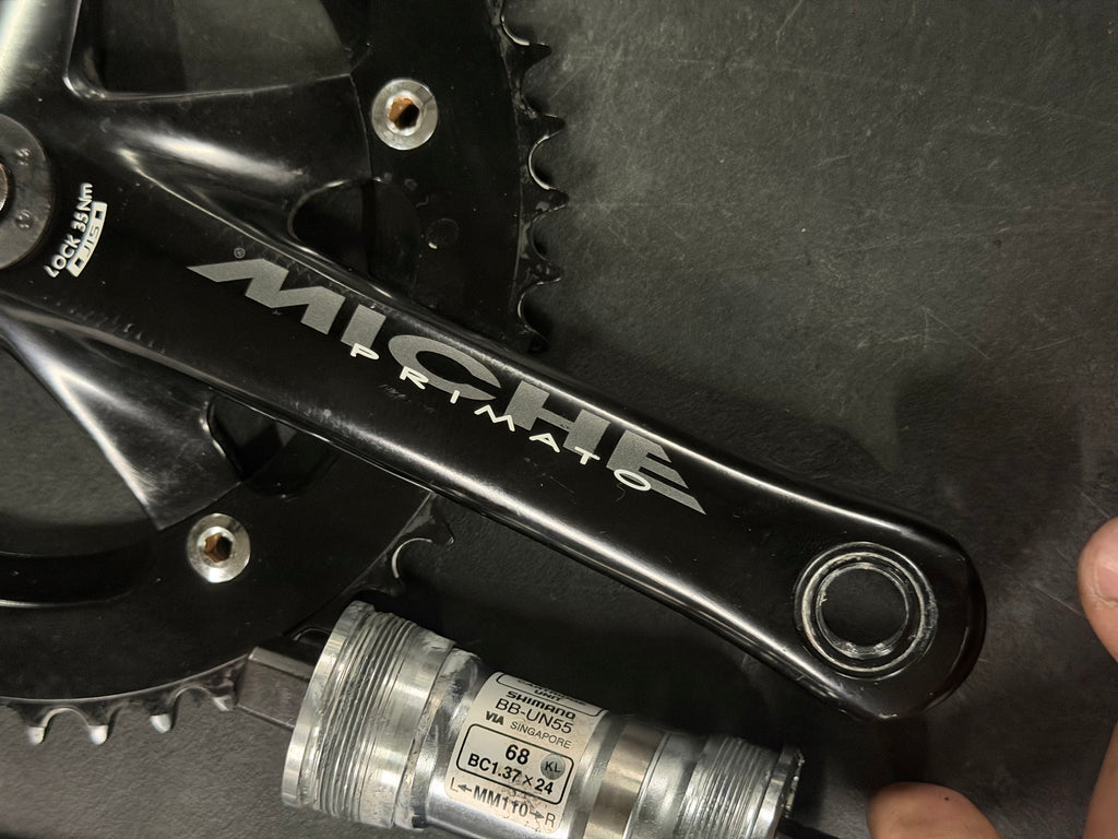 Miche Primato Track Crankset 165mm 48T 144 BCD