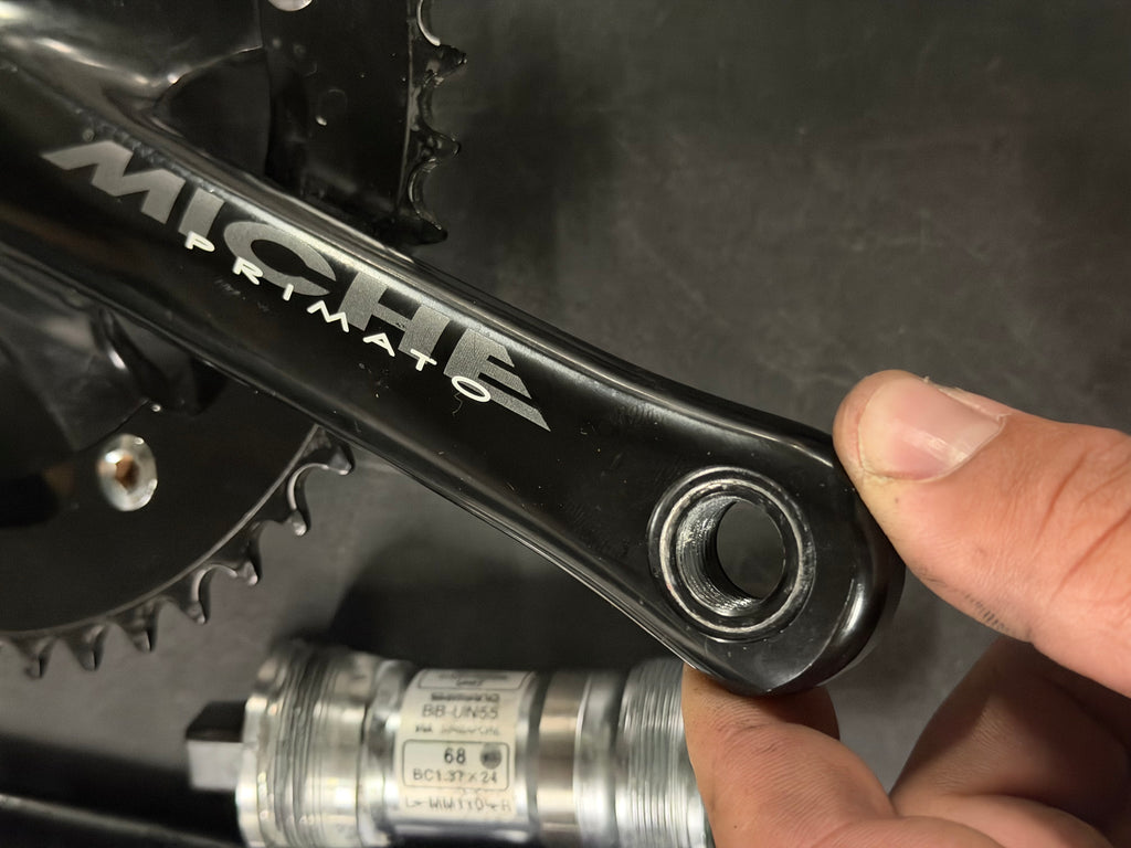 Miche Primato Track Crankset 165mm 48T 144 BCD