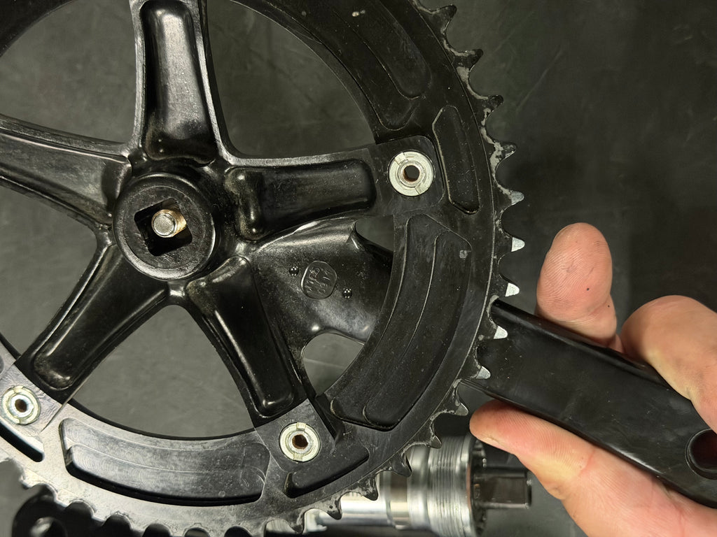 Miche Primato Track Crankset 165mm 48T 144 BCD