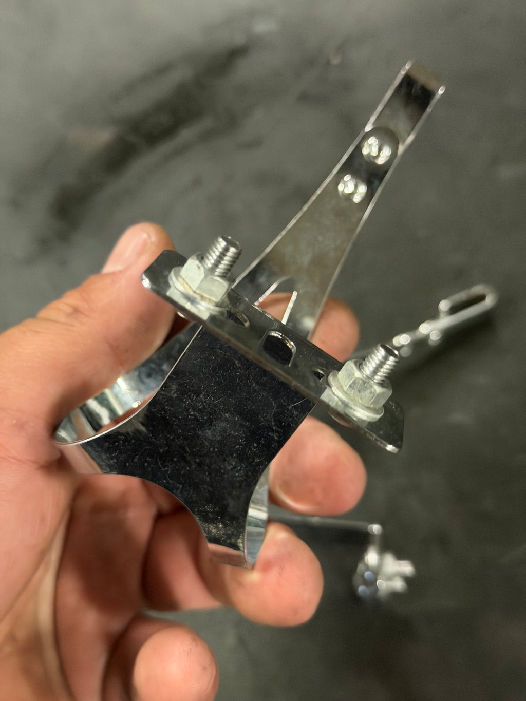 Metal Toe Clips Medium