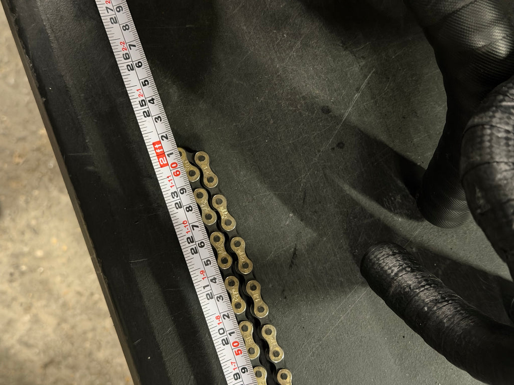 Used Izumi Super Toughness NJS Track Chain 1/8" 120cm