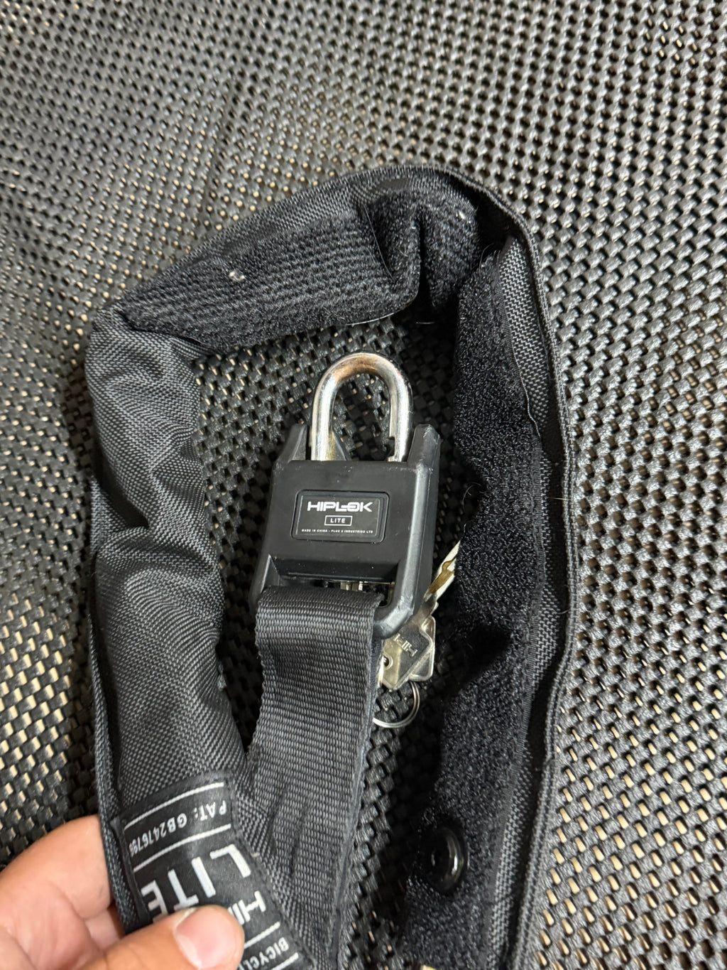 Hiplok LITE Wearable Chain Bike Lock